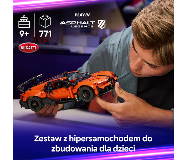 LEGO TECHNIC 42222 Hipersamochód bugatti chiron pur sport - 1473448 - zdjęcie 5